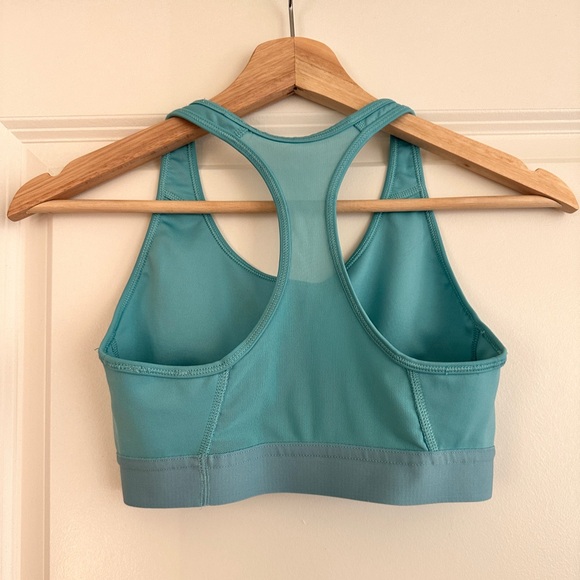 Adidas Women's Don't Rest Alphaskin Bra, Mint Tone/White, Small - Picture 3 of 3